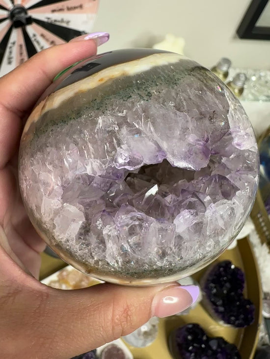 Clearance - druzy sphere